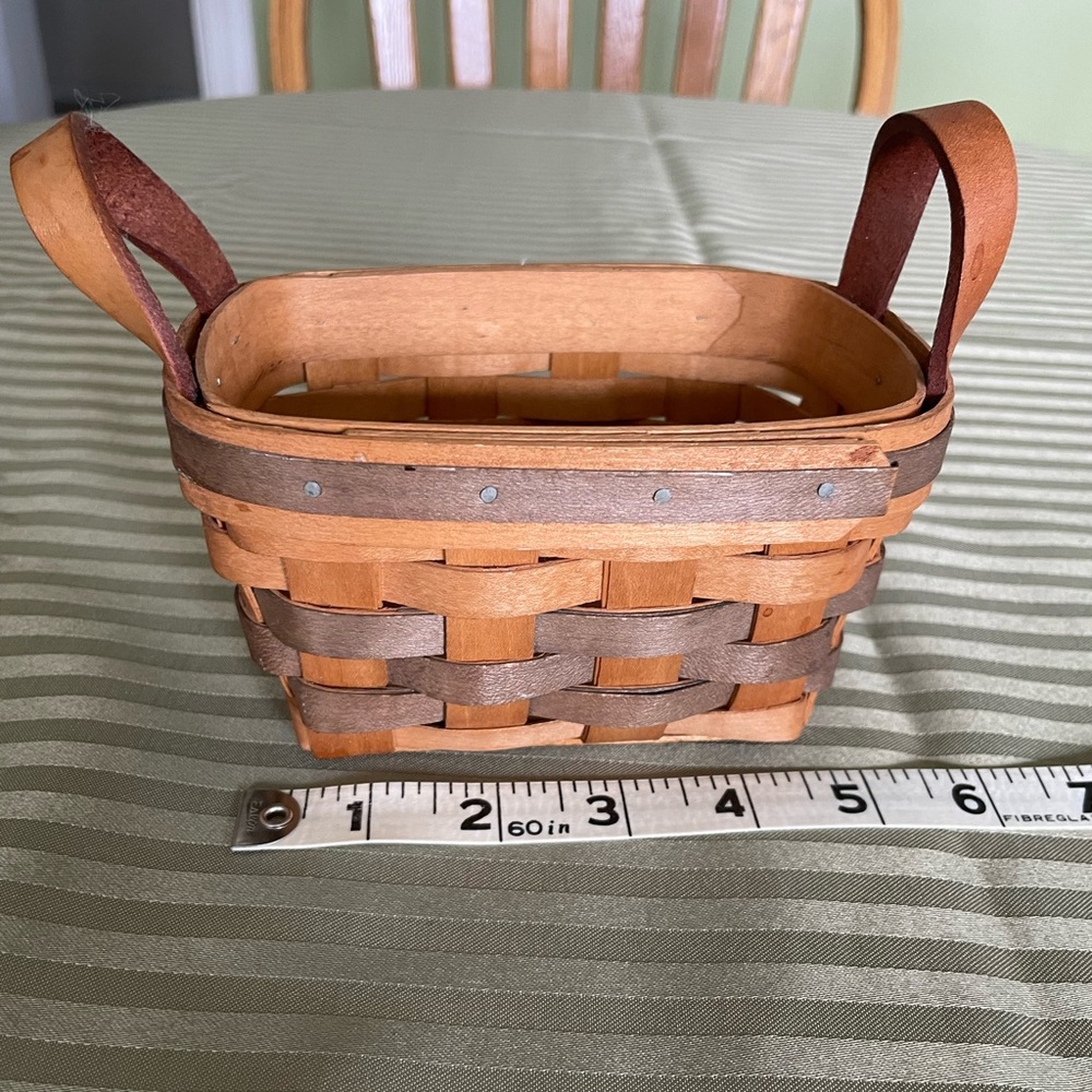 Bradford Basket Woven Small Decorative Basket - Brown/Tan